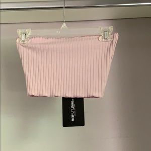 Lilac tube/ bandeau top